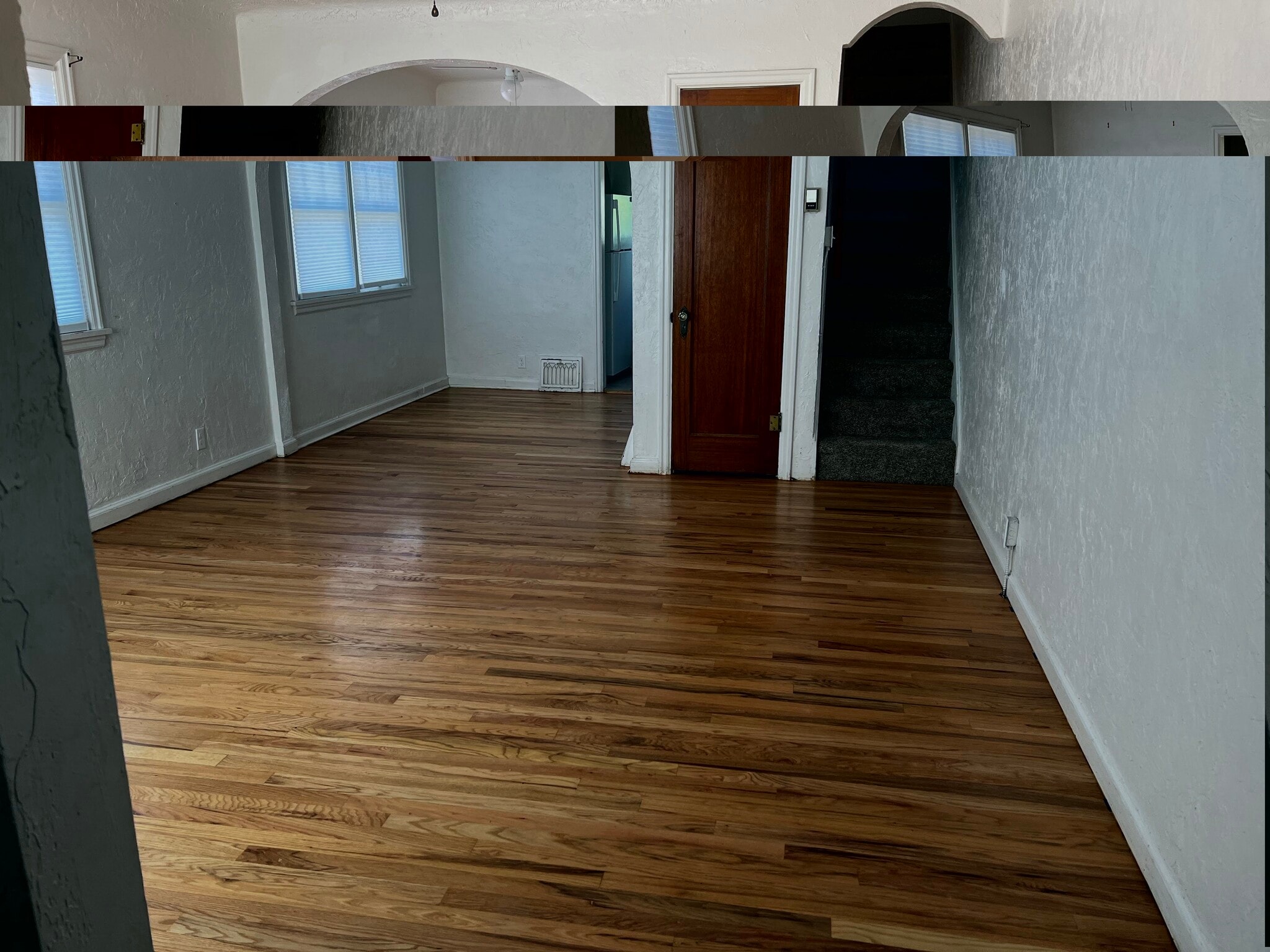 Living Room looking into dining - 426 W Benton St