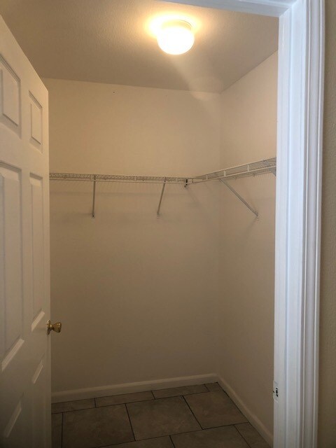 Walk in closet in master - 1699 Cherokee Rd