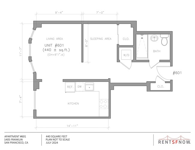 Floorplan - 1405 Franklin