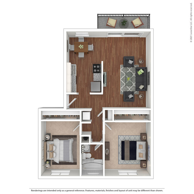 Floorplan - Pleasanton Glen Apartments