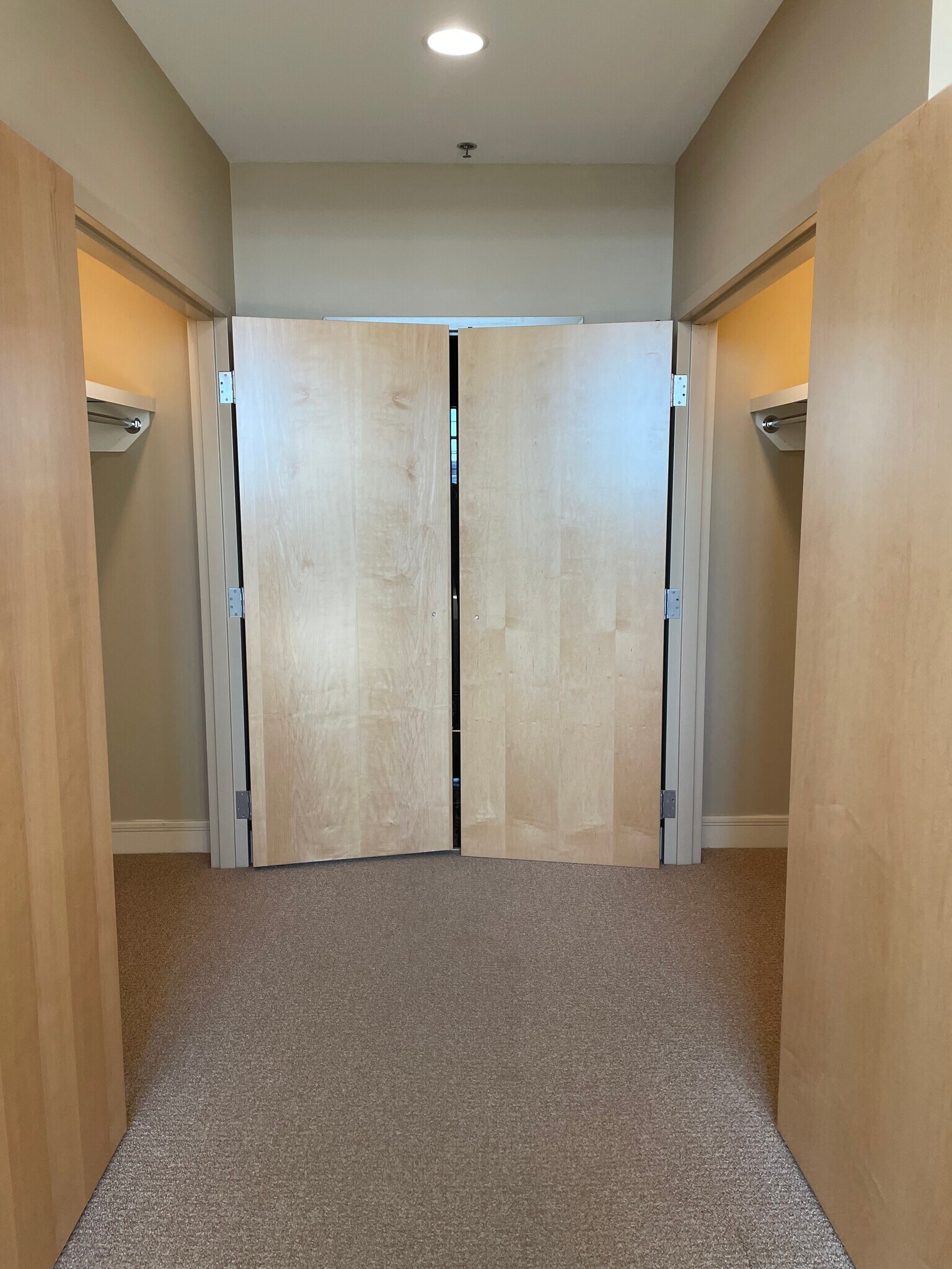 Master bedroom closets - 95 Perry St