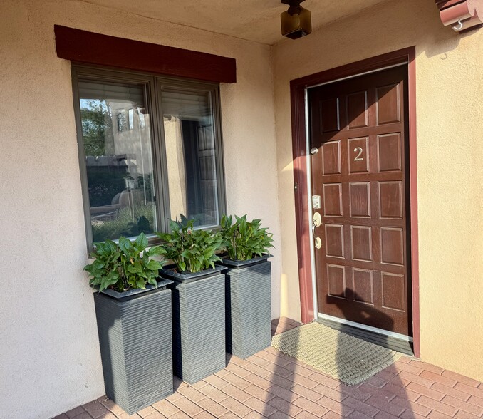 Front Door - 615 Bishops Lodge Rd
