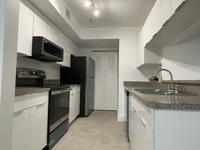 Stainless steel appliances are brand new - 450 S Park Rd