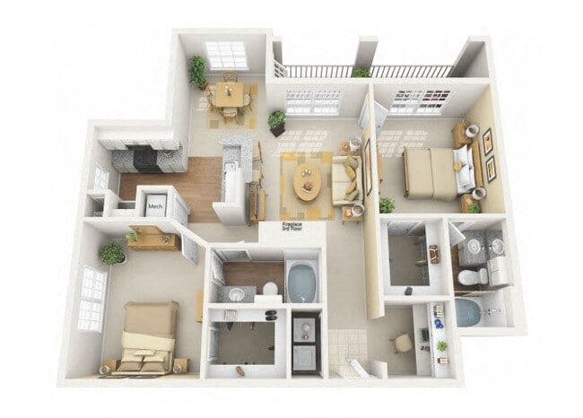 Floorplan - Churchill on the Park