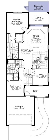 floor plan - 4737 Deep Creek Ter