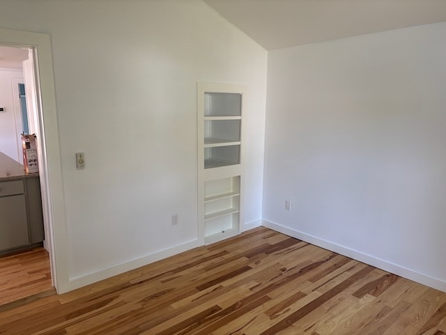 A reverse shot of the master bedroom. To the left is the entrance into the dining room / kitchen - 52 Rose St