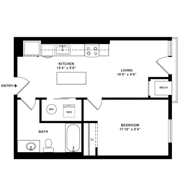 1x1 B with Dimensions - Ascend Richmond