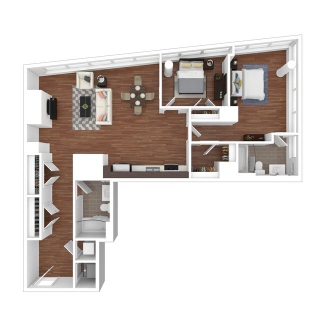 Floorplan - Cortland Rosslyn