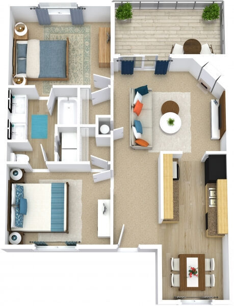 Floorplan - The Woodlands