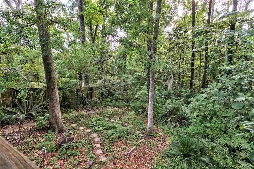 back yard - 1916 Hidden Valley