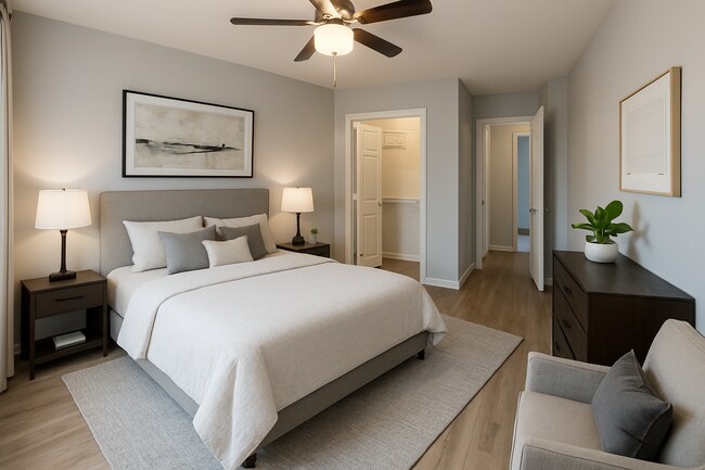 Master bedroom - 4501 Arlington Blvd