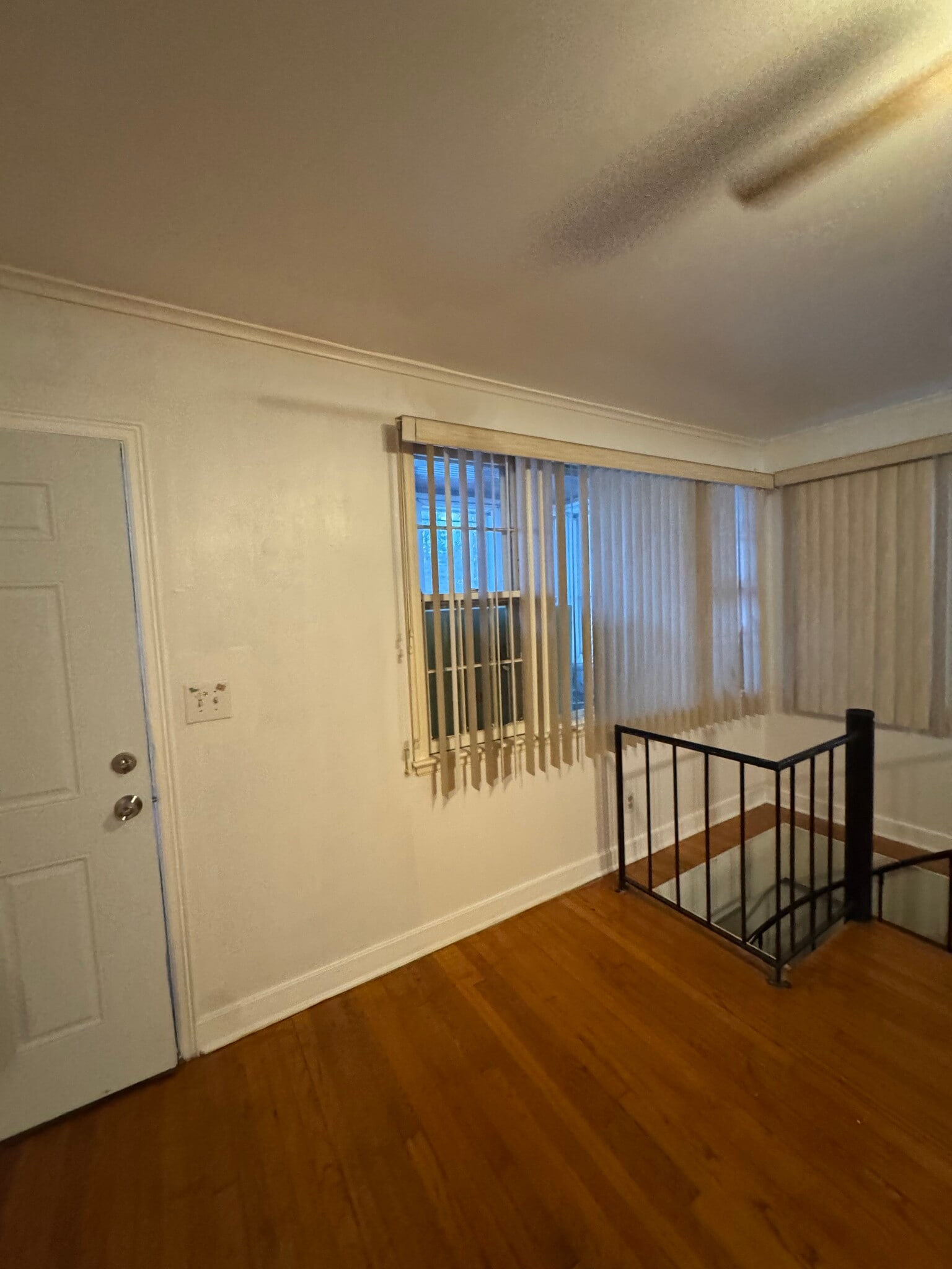 Back patio behind door - 1071 Van Velsen St