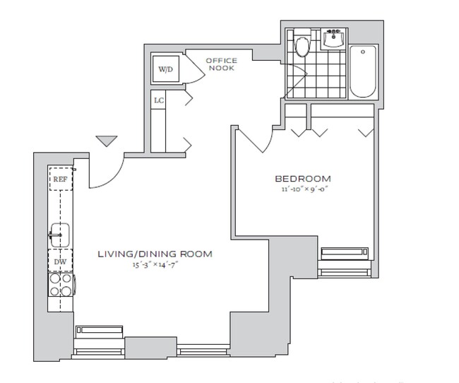 Floorplan - 70 Pine Apartments