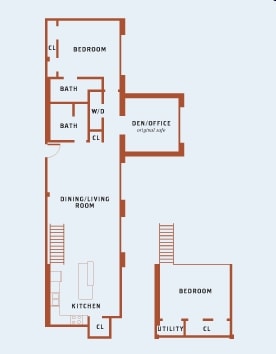 3BR/2BA - Crown Loft Condominiums