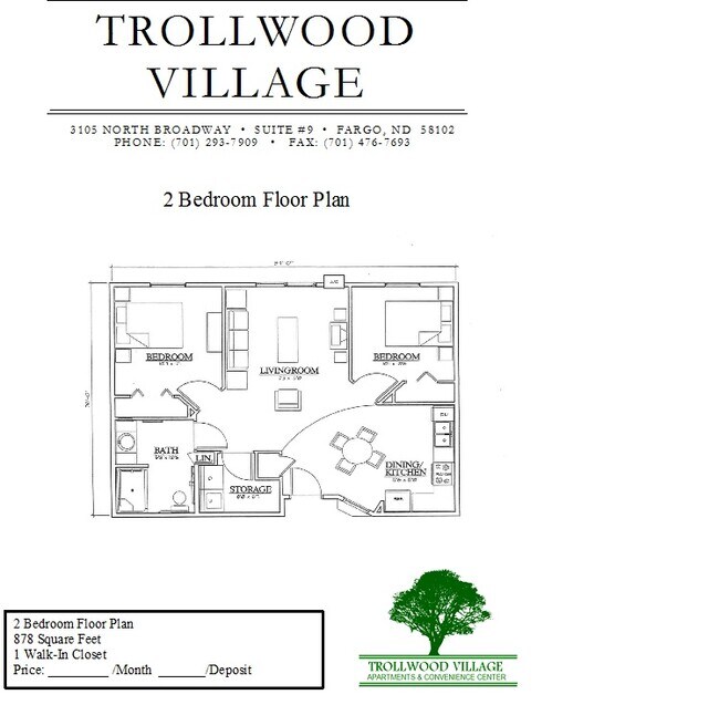 Trollwood Village Apartments 3105 Broadway N Fargo ND 58102