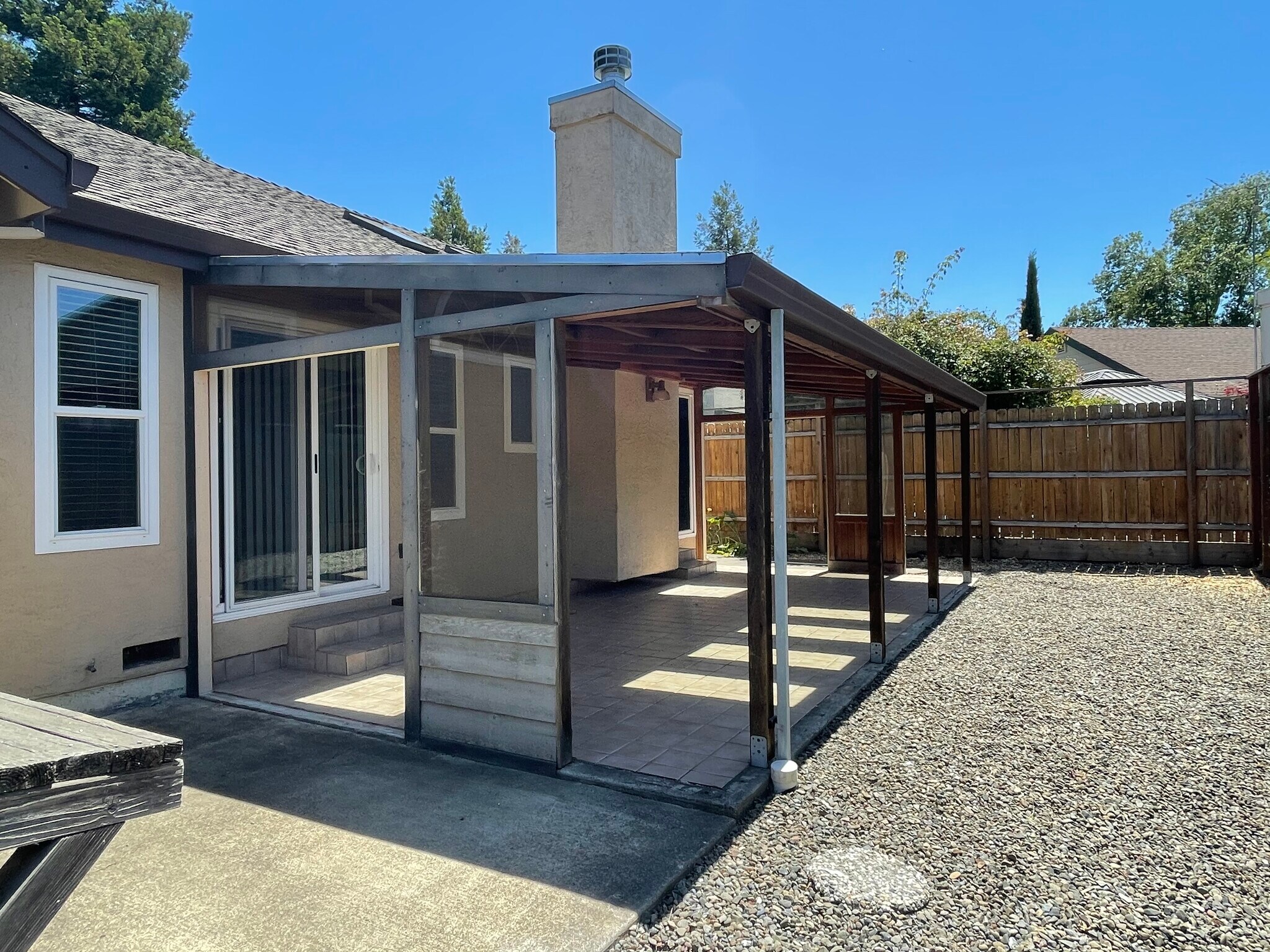 Private backyard - 205 East Sierra Avenue