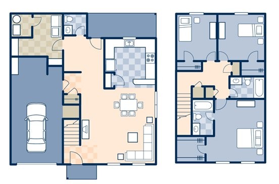 Floorplan - NCBC Gulfport Homes