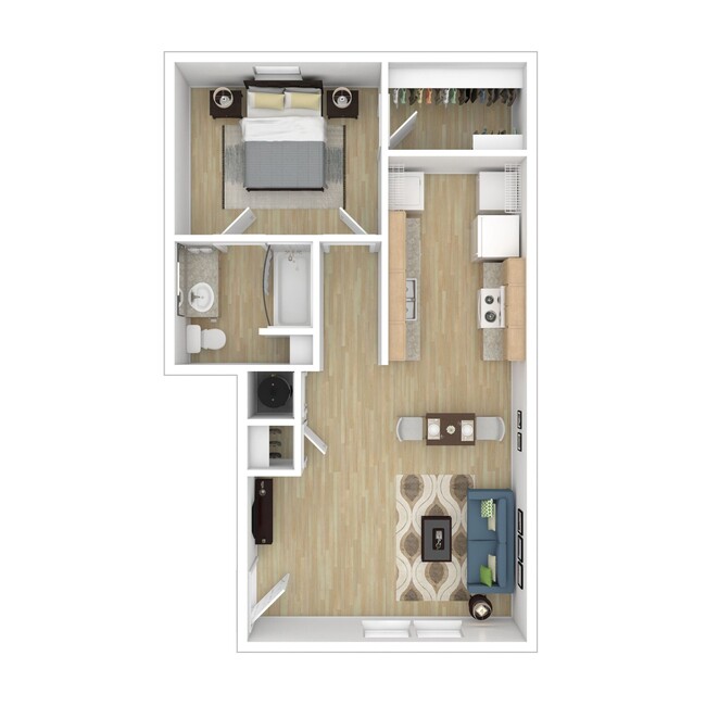 Floorplan - Parkridge Apartments