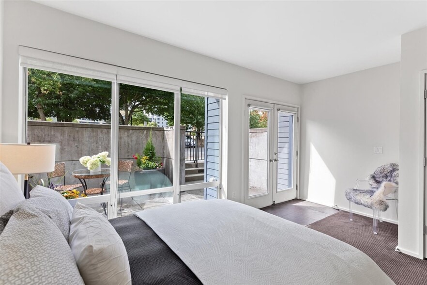 Bedroom with Patio access - 1800 11th Ave