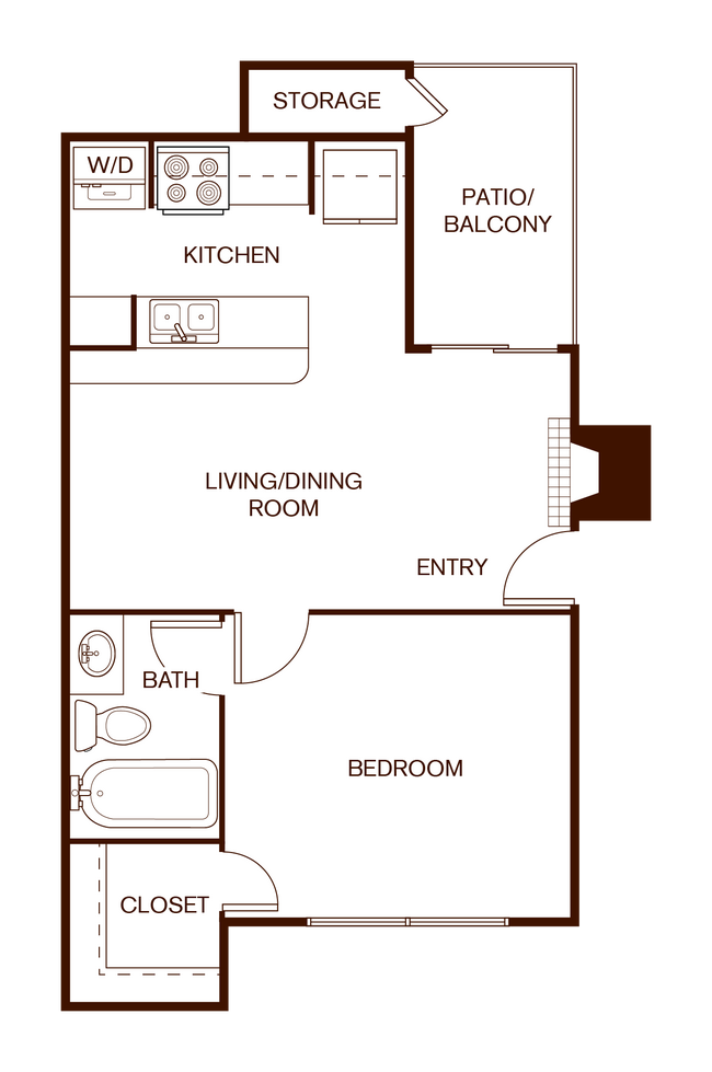 Floorplan - Oaks of Arlington