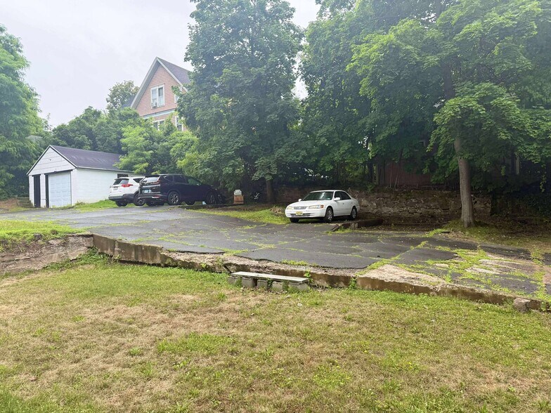 Back parking area. - 60 Starr St