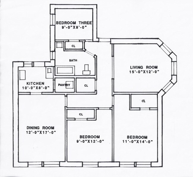 Floorplan - 437-59 W. Belmont Ave.