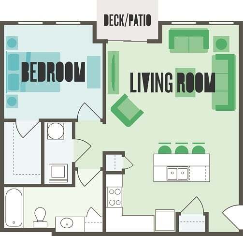 Floorplan - Monmouth Row Apartments