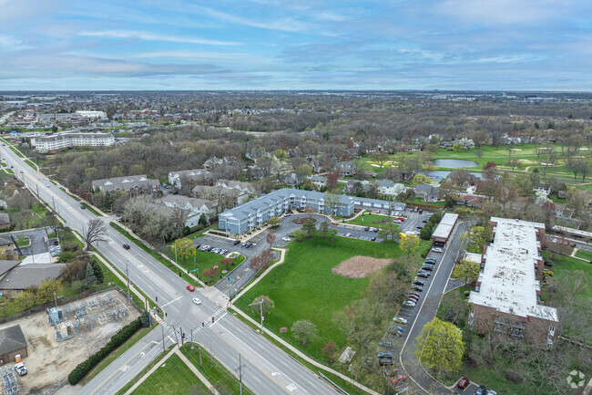 Aerial Context Image - Ogden Court Apartments