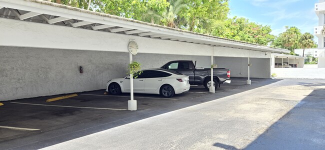 Covered parking - 10230 Collins Ave