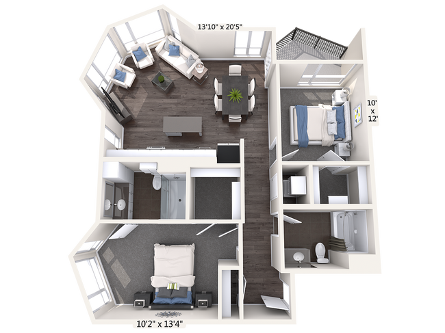 Floorplan - Avalon Hayes Valley