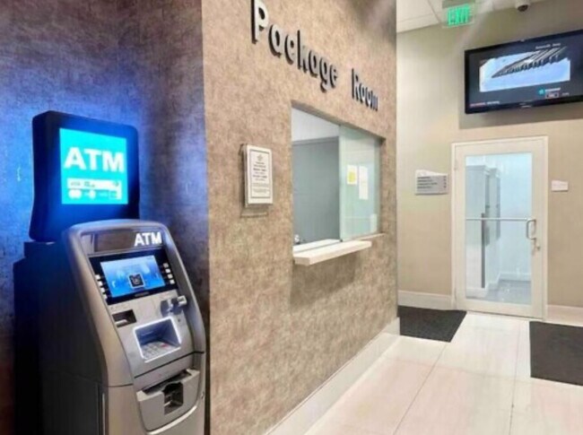 Package receiving and ATM - 1200 Brickell Bay Dr