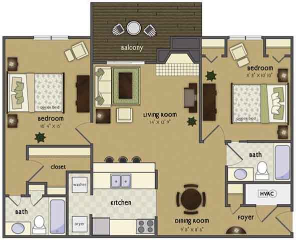 Floorplan - Wycliffe by Broadmoor