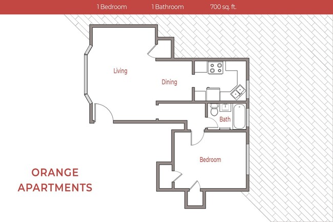 Floorplan - Orange Street