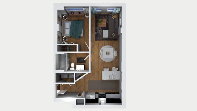 Floorplan - Five Star Apartments