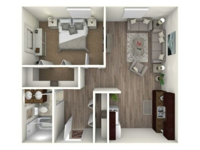 Floorplan - Lelaray Apartments