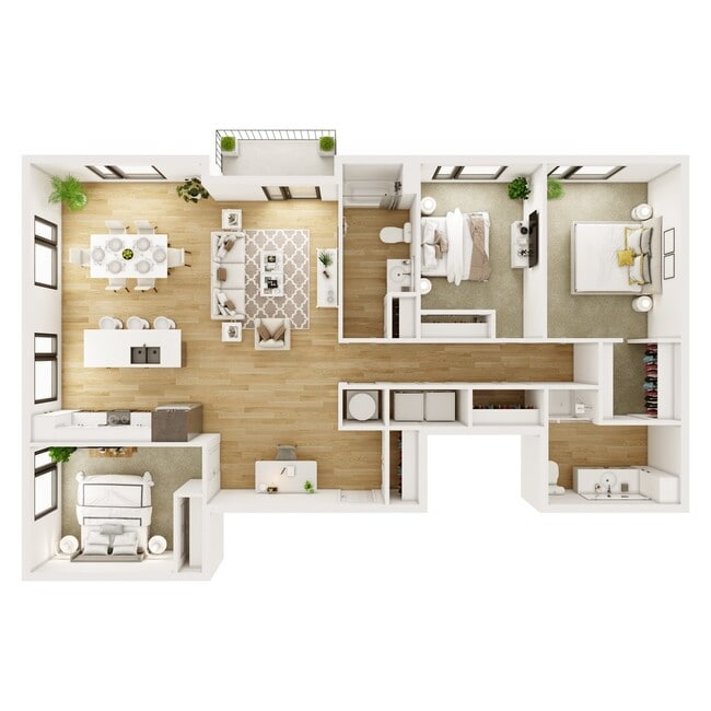 Floorplan - Dalmore Apartments