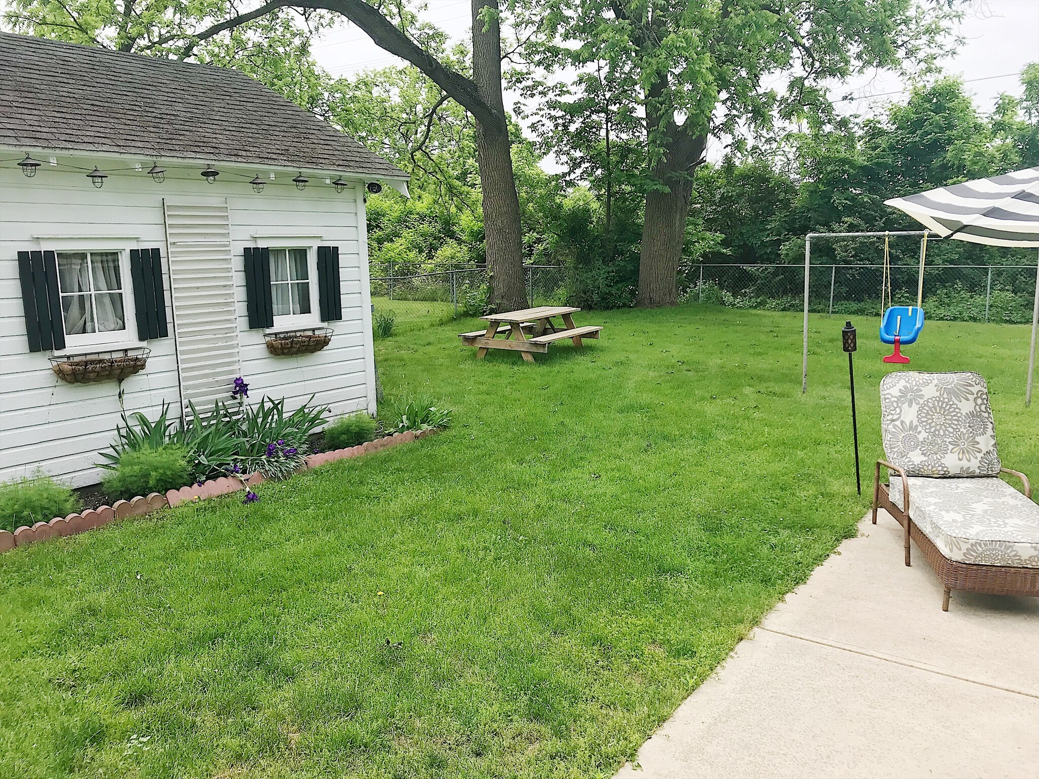 back yard - 7570 Fase St SE