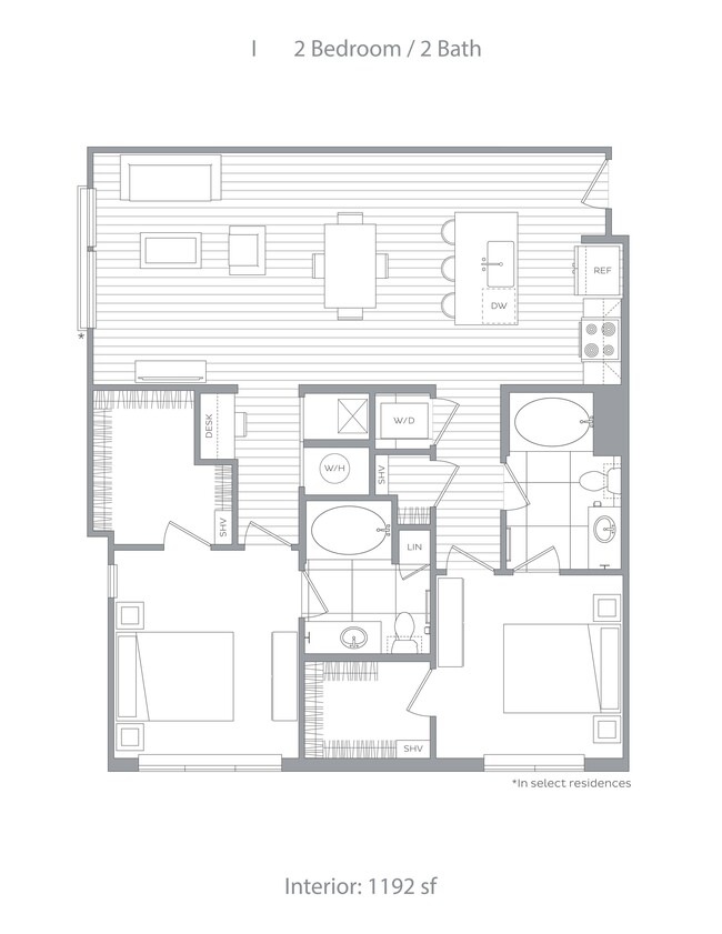 I 2 Bed / 2 Bath - Hanover Crossing Residences