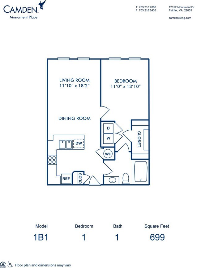 Floorplan - Camden Monument Place