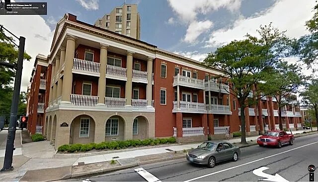 Exterior of The Colonnades - 450 W Princess Anne Rd