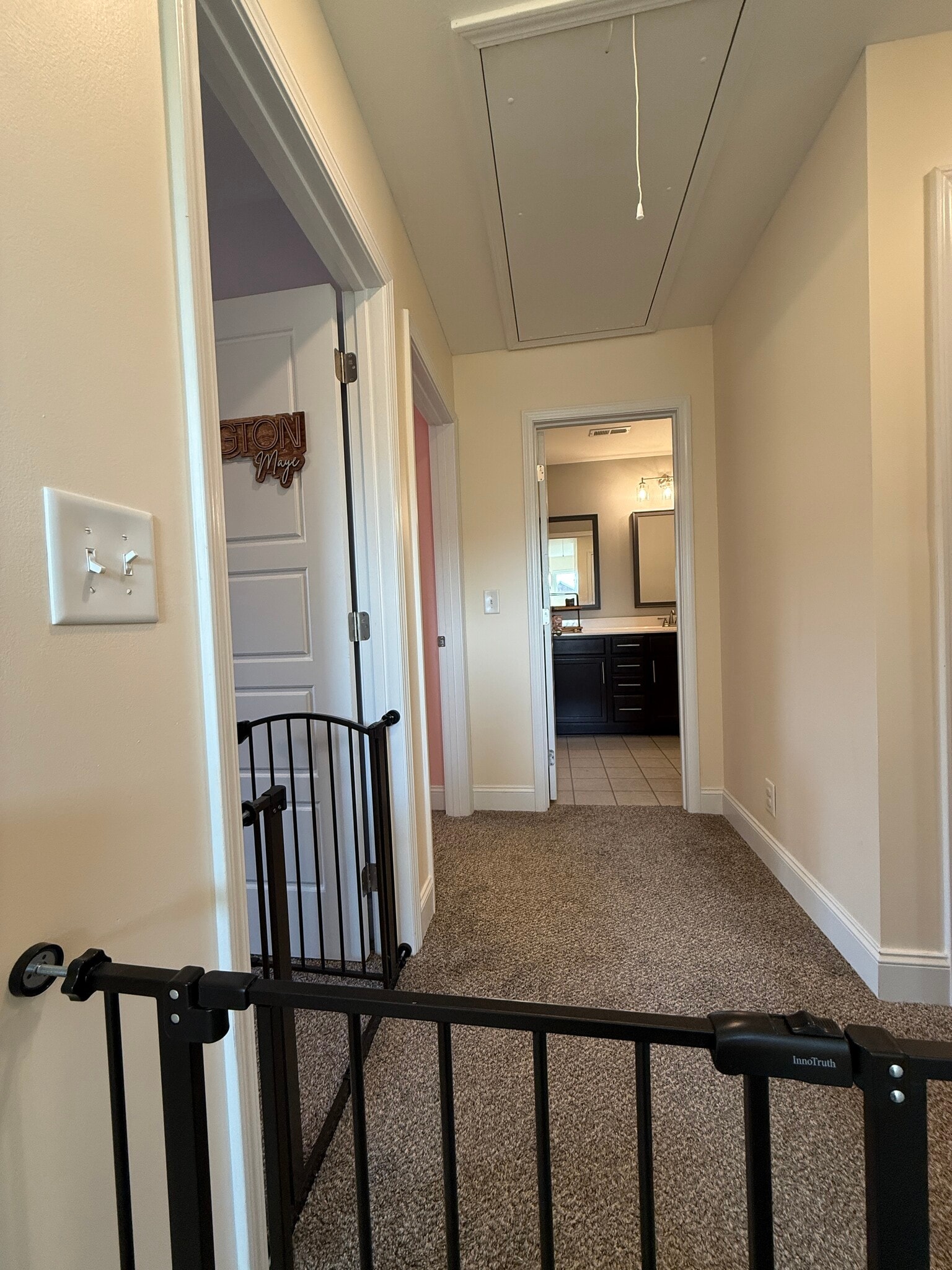 Top of the stairs - 246 King Rd