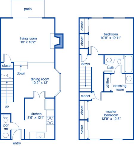 Floorplan - Merrick Place