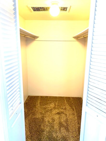 Walk in closet in principle bedroom - 790 N Washington St