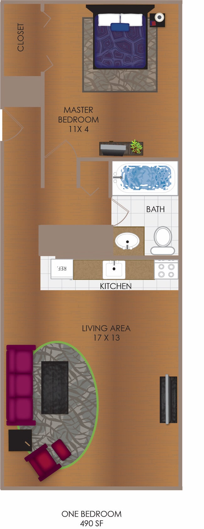 Floorplan - Indy Flats