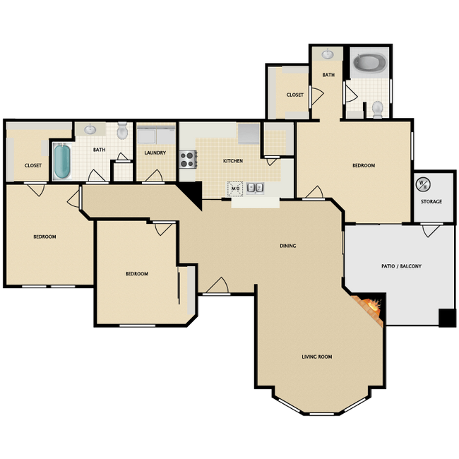 Floorplan - The Sterling