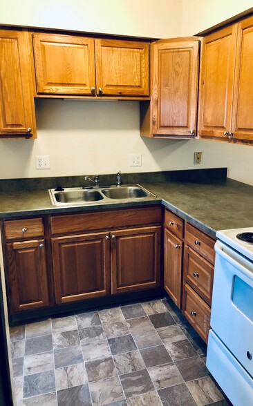 Look at the counter space - Shepley Apartments