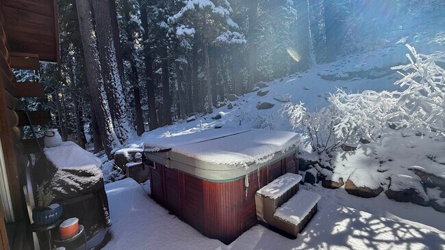 Building Photo - Charming Tahoe Donner Log Cabin with Hot Tub