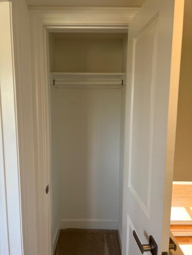 Upstairs coat closet in landing between bedrooms - 2812 Anchor Ave