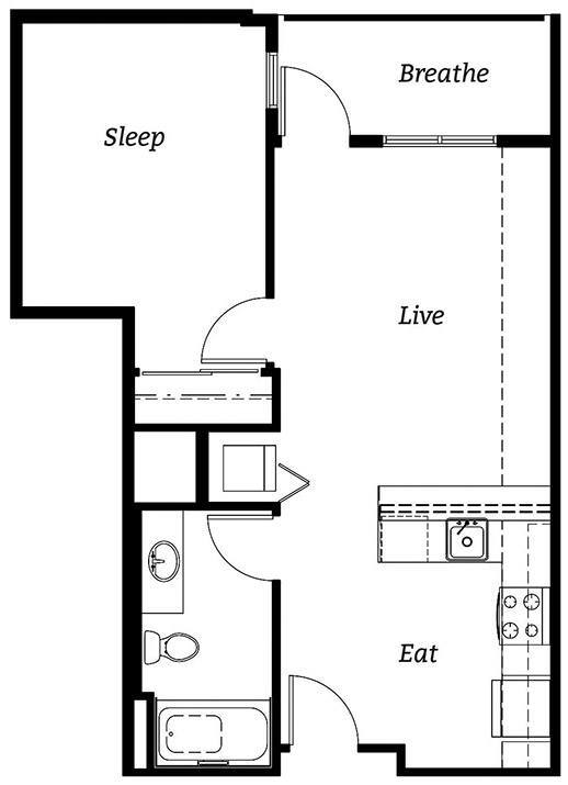 Floorplan - Cook Street