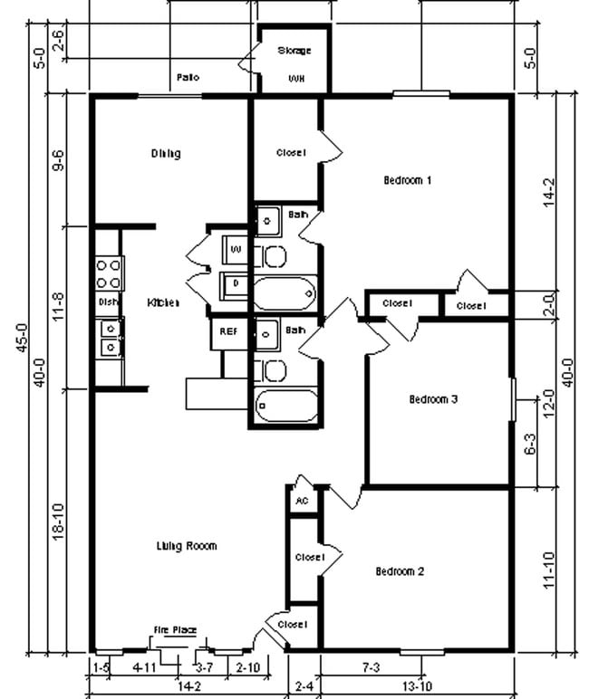 3BR/2BA - Peyton Circle